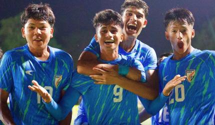 India edge Bhutan to seal SAFF U17 semi spot