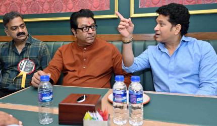 What's Sachin Telling Raj Thackeray?