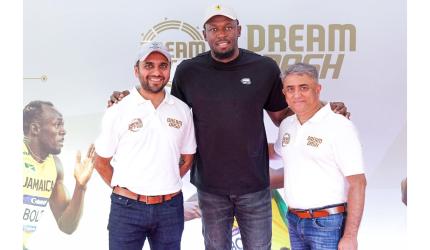 Bolt inspires India's next-gen sprinters at Mumbai meet