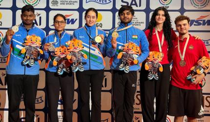 ISSF Jr World Cup: Rashmika-Kapil bag India's 3rd gold