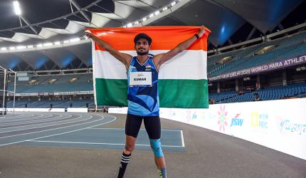 Shailesh wins India's first gold at Para Worlds