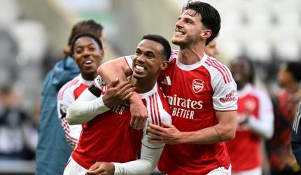 EPL: Arsenal stun Newcastle, close gap on Liverpool