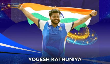 Para Worlds: Yogesh Kathuniya wins discus silver