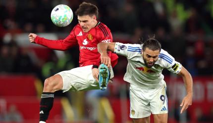 Leeds United stun Manchester United