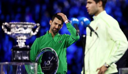 Heartbroken Djokovic lauds young Alcaraz in epic final