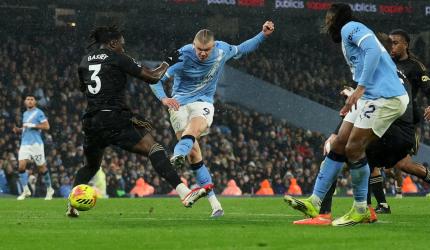 EPL: Man City crush Fulham, keep pressure on Arsenal