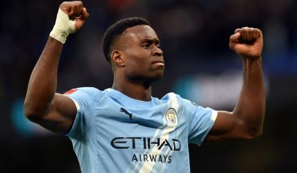 FA Cup: Guehi scores as Man City beat Salford, Burnley out