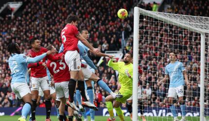 EPL PIX: Man United stun City; Chelsea blank Brentford