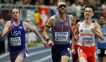 Josh Kerr storms back to 3,000m gold glory
