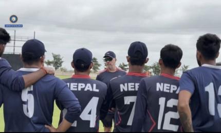Nepal cricketers hone skills at BCCI facility
