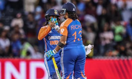 First-ever T20I series win for Indian women vs England
