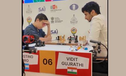 Chess World Cup: Gujrathi advances to round 3