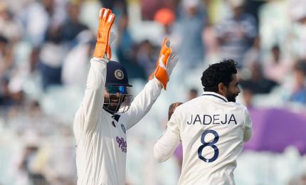 PIX: India sniff victory as spinners rock Proteas