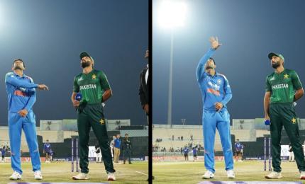 India A, Pakistan skip handshakes again...