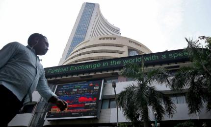 Stock markets end with marginal gains in volatile trade