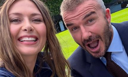 Beckham, Sharapova and a Star-Studded Day 1 at Wimbledon