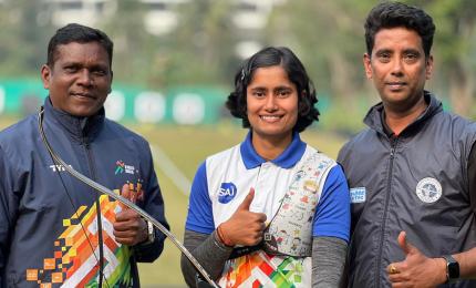 Indian archers shine on first day of Asian C'ships