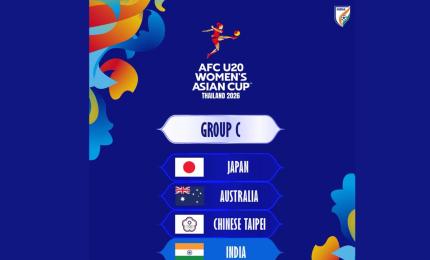 India drawn with heavyweights at U20 Women's Asian Cup