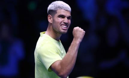 PIX: Alcaraz and Zverev off to winning starts at ATP Finals