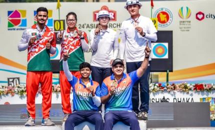 Historic! Ankita, Dhiraj shine! India sweep golds at Asian C'ships