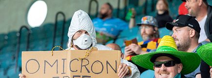 PHOTOS: It's all happening in the stands at the MCG!