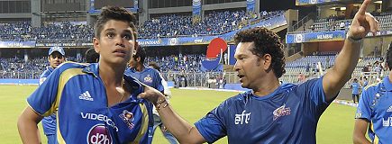 Path is going to be challenging: Sachin tells Arjun