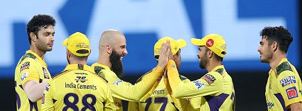 IPL PIX: CSK crush Delhi Capitals by 91 runs