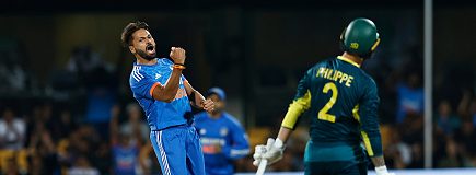 PIX: India seal T20 series with 4-1 win over Australia