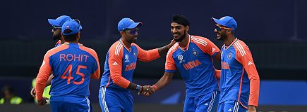 Arshdeep, SKY star as India book Super Eight berth