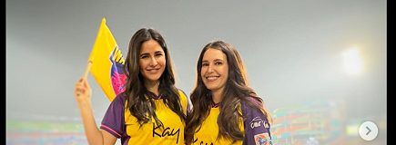 WPL PIX: Katrina cheers for UP Warriorz