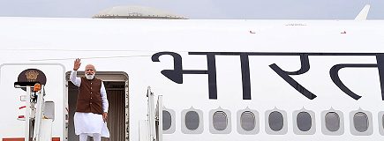 Modi's flight avoids Afghan airspace, Pak gives nod