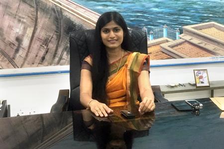 After 170 men, she is Salem's first woman collector - Rediff.com