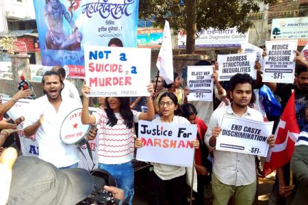 40 injured in lathi charge at NIT-Silchar after student's suicide -  Rediff.com