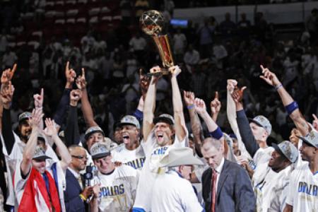 NBA: Mavericks beat Heat for first championship - Rediff.com