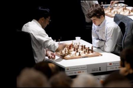 Carlsen beats Anand for World chess crown after Game 10 is drawn -  Rediff.com