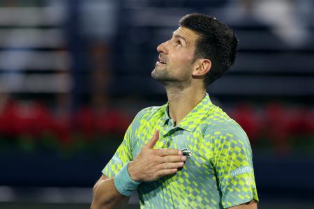 Flawless Djokovic enters Dubai semi-finals - Rediff.com