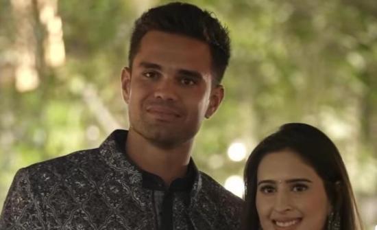 Arjun, Saaniya Seek Lord Ganesha's Blessings