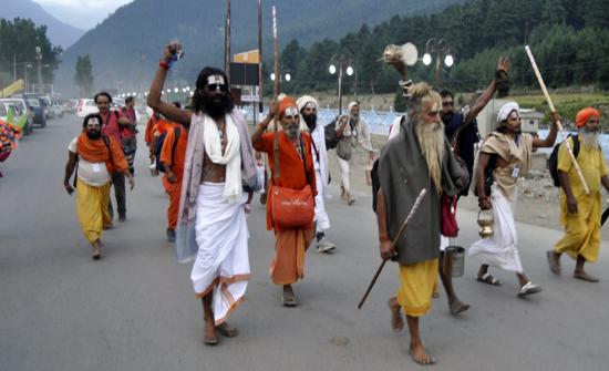Amarnath Pilgrims Are On The Move