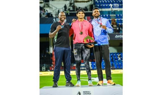 Neeraj Chopra wins NC Classic 2025!
