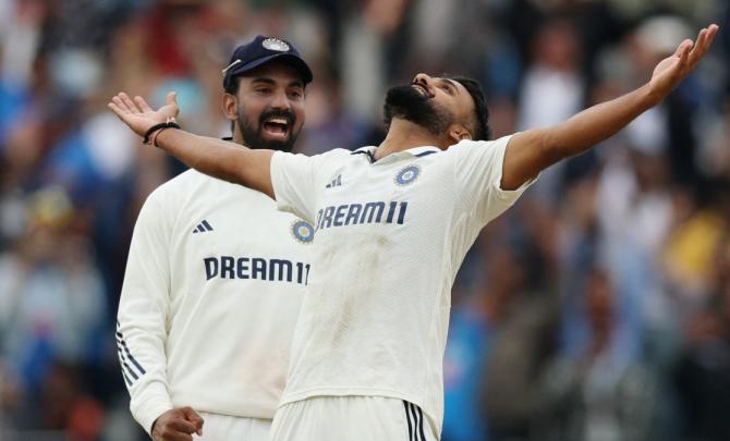 PIX: Akash Wrecks England As India Level Series