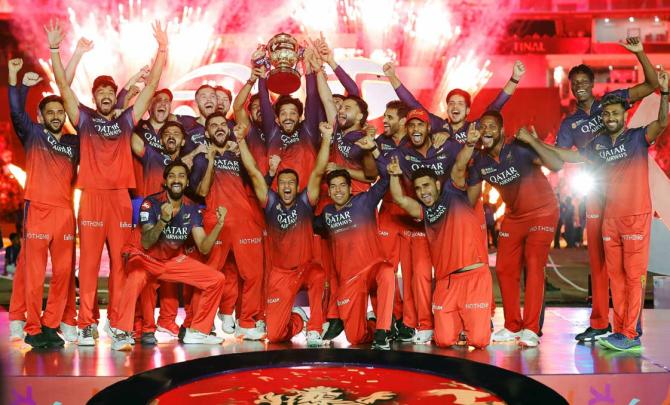 PIX: The Wait Is Over.. RCB Are IPL Champions!