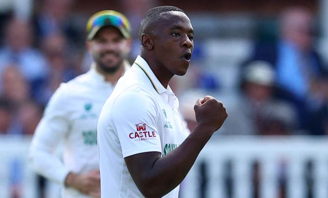 WTC Final PIX: Aus all out for 212 as Rabada runs riot