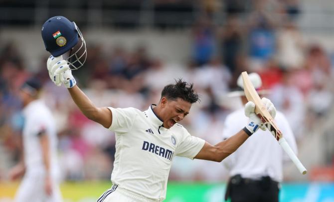 Jaiswal shares record with Dada!