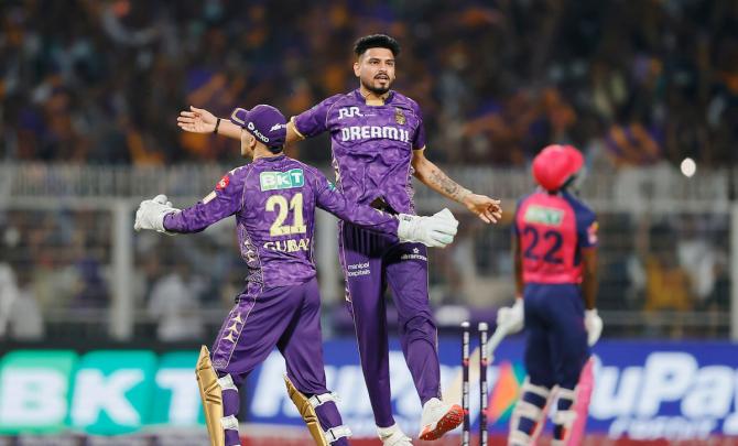 PIX: KKR edge RR by 1 run, keep play-off hopes alive