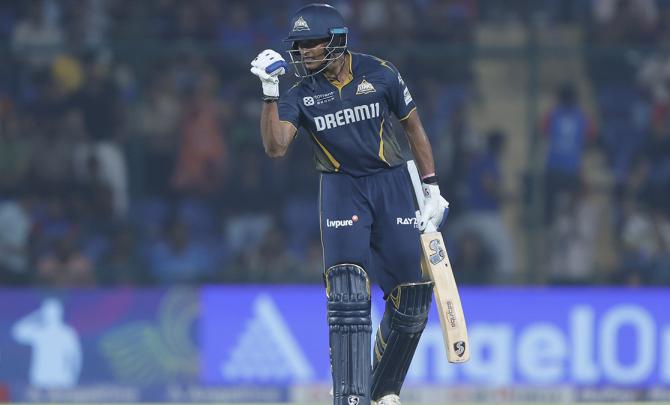 PIX: Sudharsan's century powers Titans to play-offs