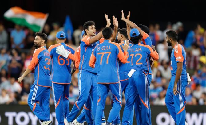 PIX: Bowlers do star turn as India take 2-1 lead