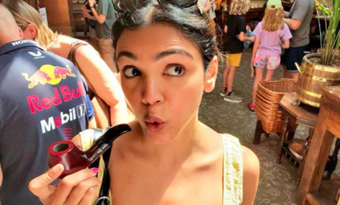 Who Did Shriya Visit In London?