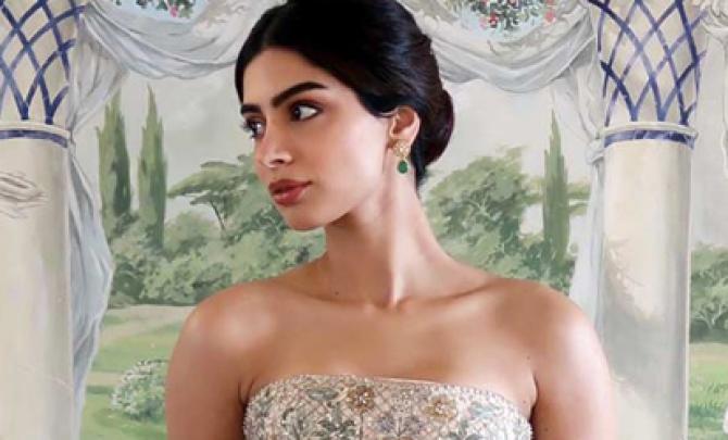 Khushi Nails Fashion At Cannes