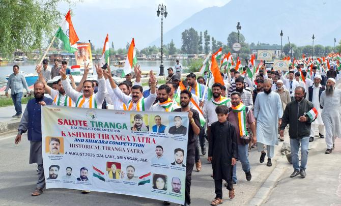 Tiranga Rally To Mark Art 370 Abrogation