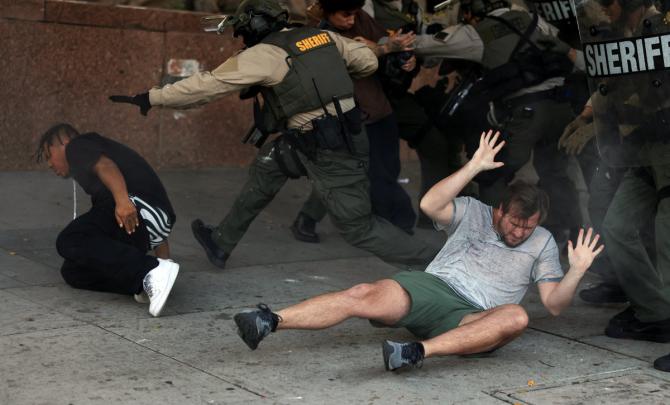 Skirmishes In LA Continue